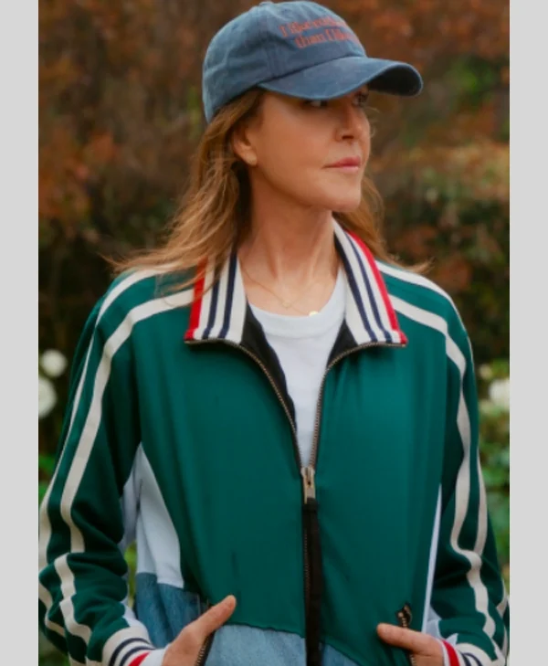 Get Shrinking S03 Christa Miller Denim Zip Jacket