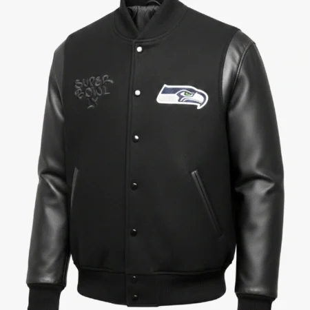 Get Super Bowl LX Champions Seattle Seahawks Varsity Jacket