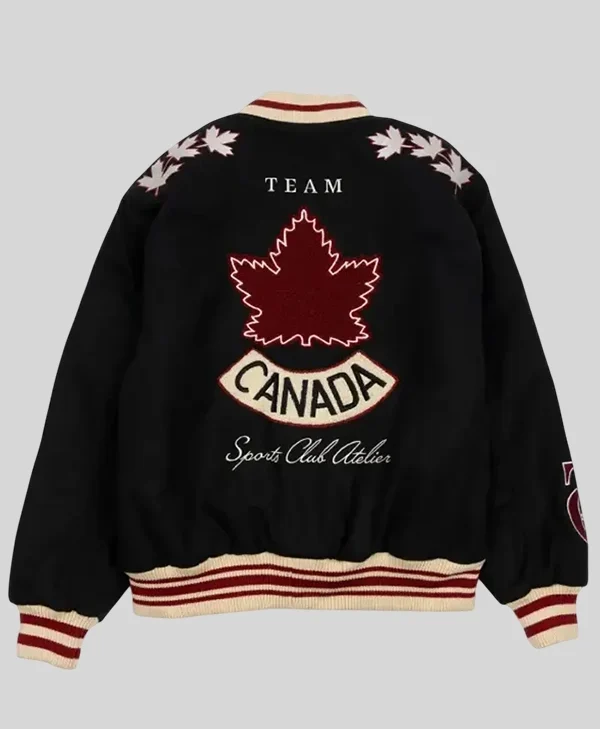 Get Team Canada Varsity Bomber Jacket
