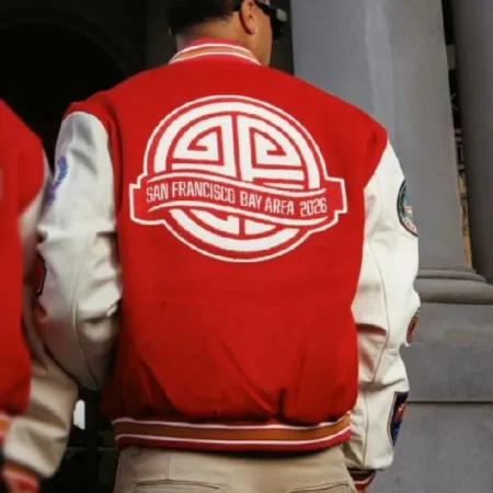 Ghazi x Jeff Hamilton SF 49ers Jacket for sale