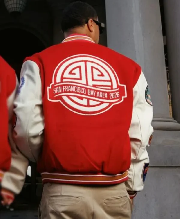 Ghazi x Jeff Hamilton SF 49ers Jacket for sale