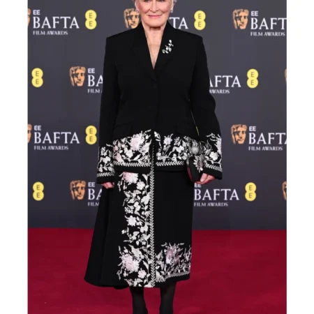 Glenn Close Bafta 2026 Floral Coat for sale