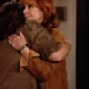 Happy’s Place S2 Reba McEntire Brown Suede Shirt for sale