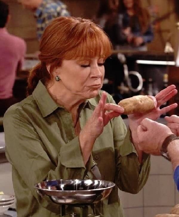 Happy’s Place S2 Reba McEntire Olive Green Shirt back