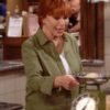 Happy’s Place S2 Reba McEntire Olive Green Shirt for sale