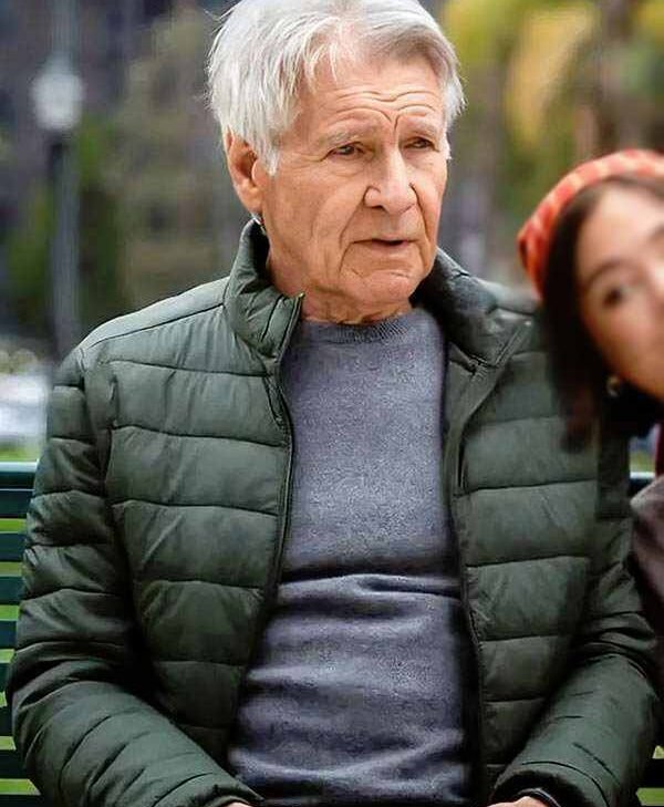 Harrison Ford Green Puffer Jacket