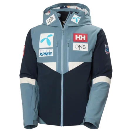 Helly Hansen Men’s Norway Kvitfjell World Cup Jacket – Navy Washed NSF