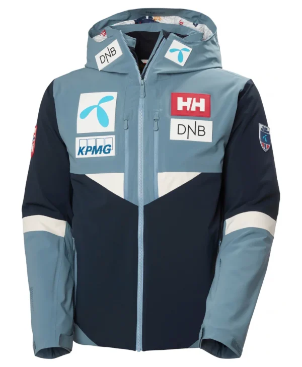 Helly Hansen Men’s Norway Kvitfjell World Cup Jacket – Navy Washed NSF
