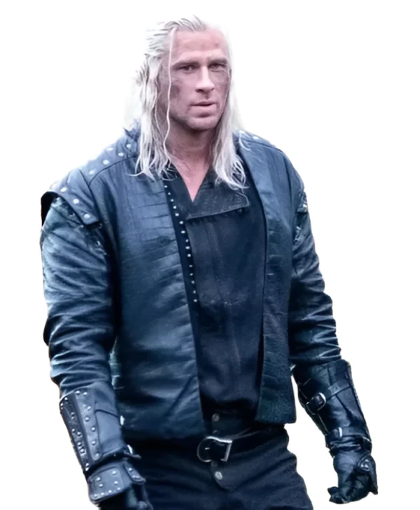 Henry Cavill The Witcher Black Leather Jacket