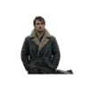 Highlander Henry Cavill Shearling Leather Long Coat