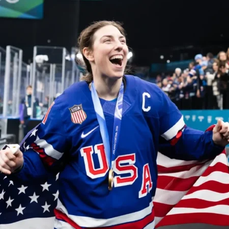 Hilary Knight Team USA Winter Olympics 2026 Jersey