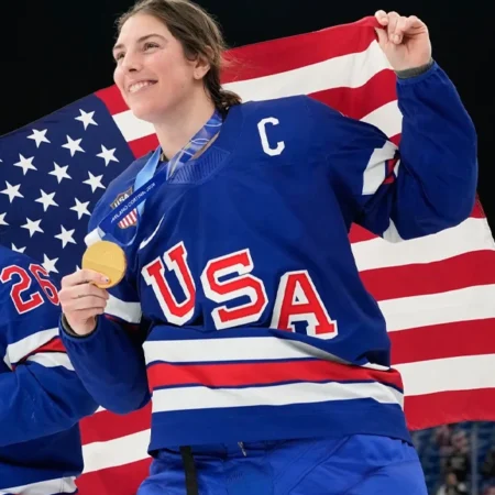 Hilary Knight Team USA Winter Olympics 2026 Jersey for sale