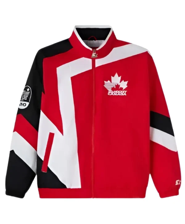 Hockey Canada Red Starter Bomber Jacket