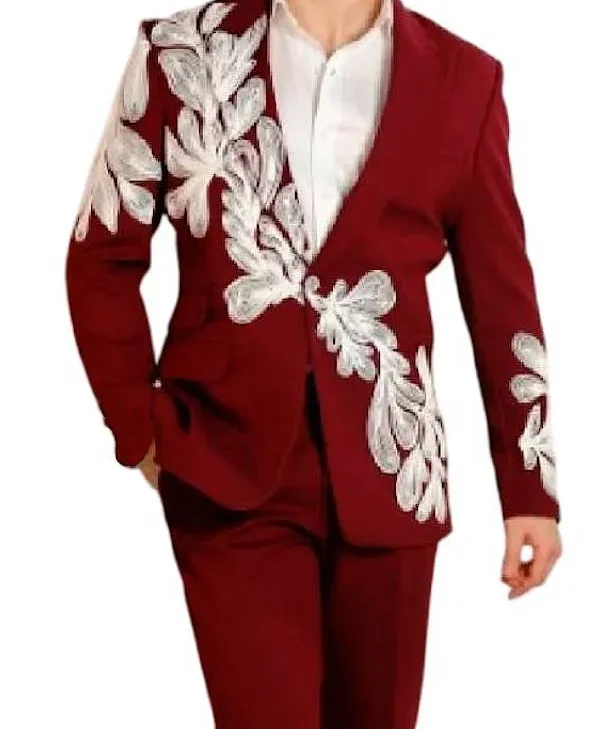 Hollywood Squares S2 Nate Burleson Maroon Blazer for sale