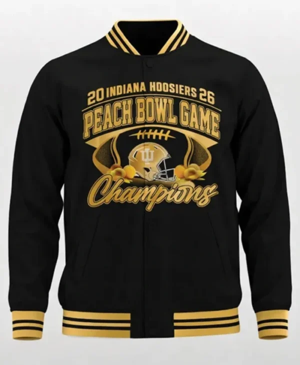 Indiana Hoosiers 2026 Peach Bowl Champions Jacket