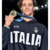 Italia Olympic black Hoodie