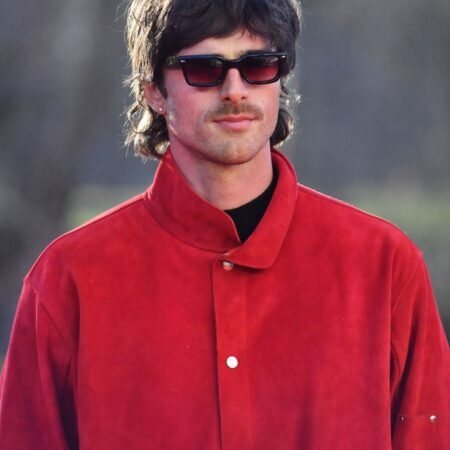 Jacob Elordi Wuthering Heights Red 2026 Jacket