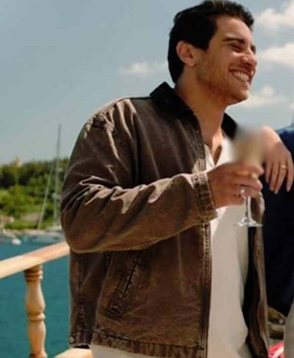 Jake Cannavale Brown Jacket