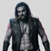 Jason Momoa Supergirl Leather Vest front