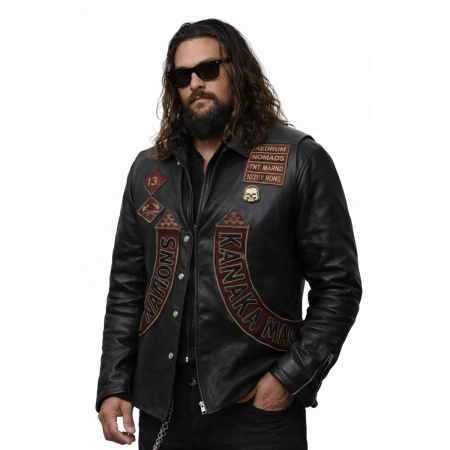 Jason Momoa The Wrecking Crew Black Vest
