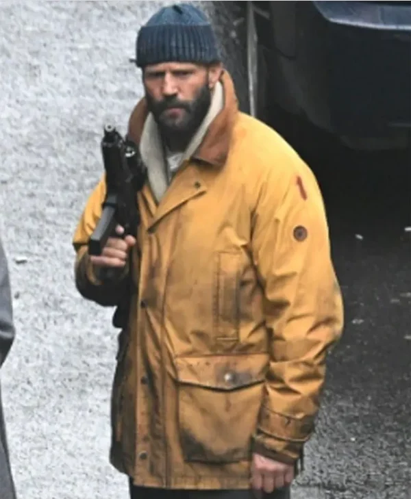 Jason Statham The Beekeeper 2 Cotton Jacket For Sale