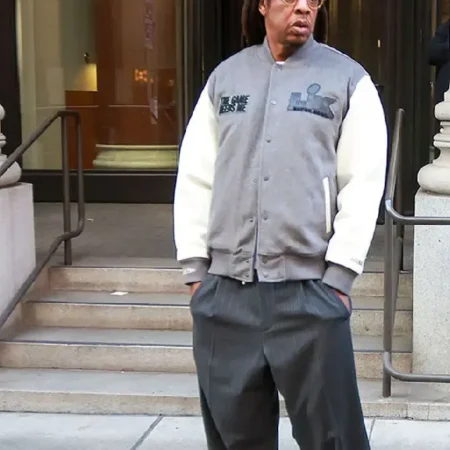 Jay Z The Game Needs Me Varsity grey Jacket