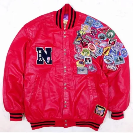 Jeff Hamilton NBA team logo JH Jacket