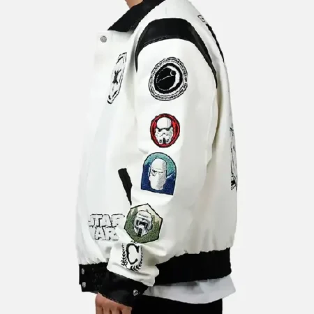 Jeff Hamilton X Star Wars Galactic Empire Jacket side pose