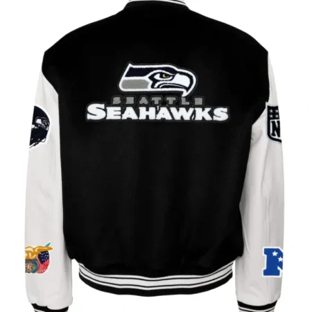 Jeff Hamilton x Seattle Seahawks Varsity Jacket for sale