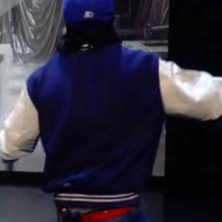 Jimmy Fallon Show S13 Lil Uzi Vert Varsity Jacket for sale