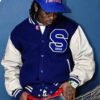 Jimmy Fallon Show S13 Lil Uzi Vert Varsity Jacket front