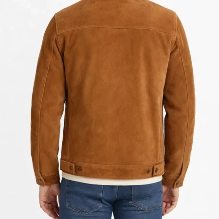 Jonathan Keltz Christmas by Design Suede Jacket back style