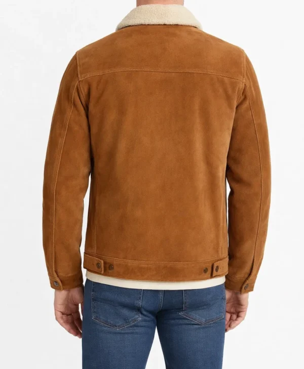 Jonathan Keltz Christmas by Design Suede Jacket back style