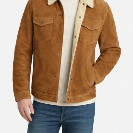 Jonathan Keltz Christmas by Design Suede Jacket sale now