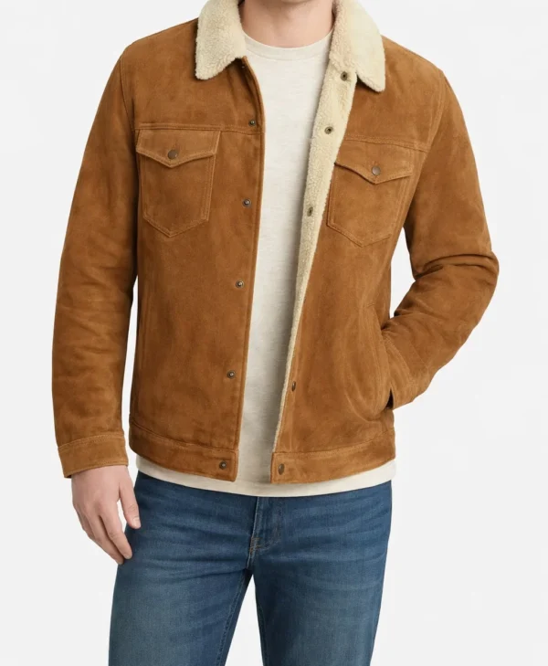Jonathan Keltz Christmas by Design Suede Jacket sale now