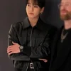 Jungkook Leather Jacket Men