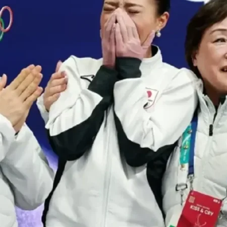 Kaori Sakamoto Winter Olympics 2026 White Jacket