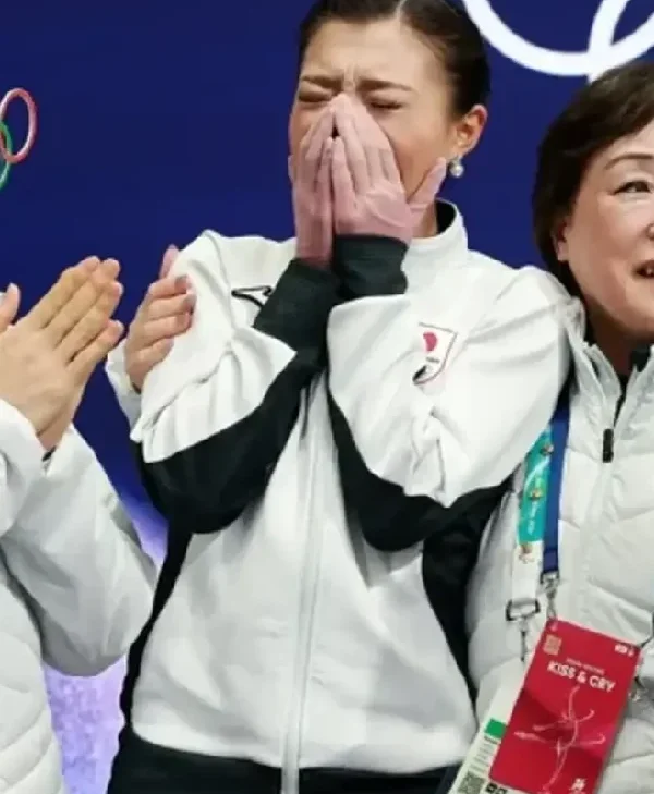 Kaori Sakamoto Winter Olympics 2026 White Jacket