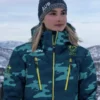 Karbon Australian Olympic Green Ski Jacket