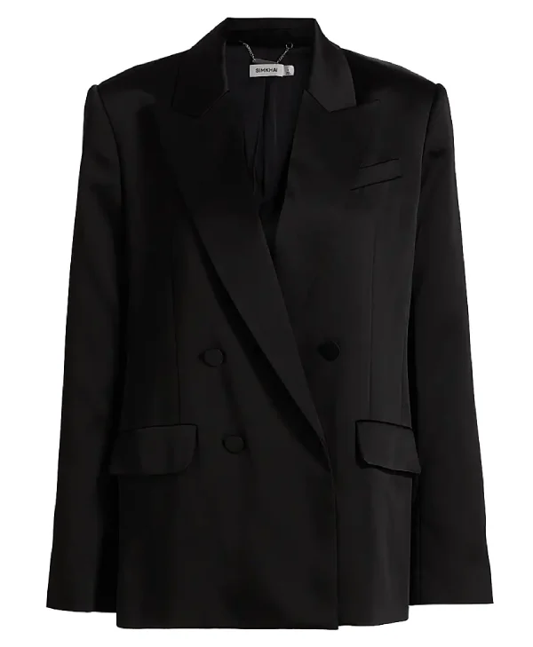 Kate Winslet’s Black Satin Blazer for sale
