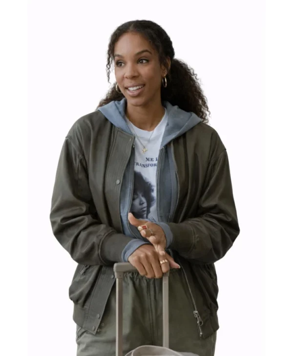 Kelly Rowland Leather Jacket