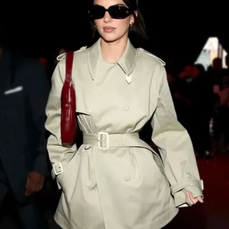 Kendall Jenner Beige Coat