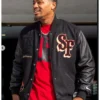 Kendrick Bourne 49ers Varsity Jacket