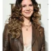 Lana Del Rey Black Leather Blazer