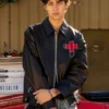 Landon Barker black jacket