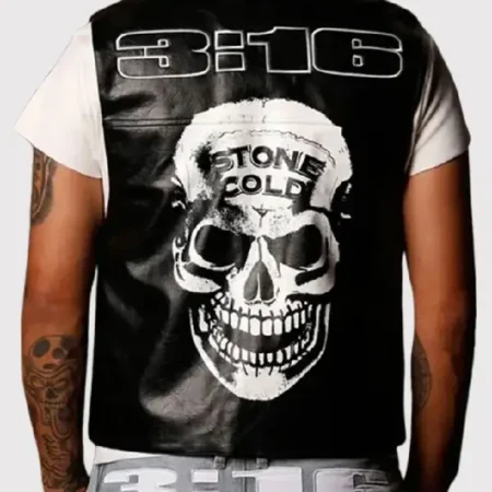 Loiter X WWE Stone Cold Leather Vest for sale