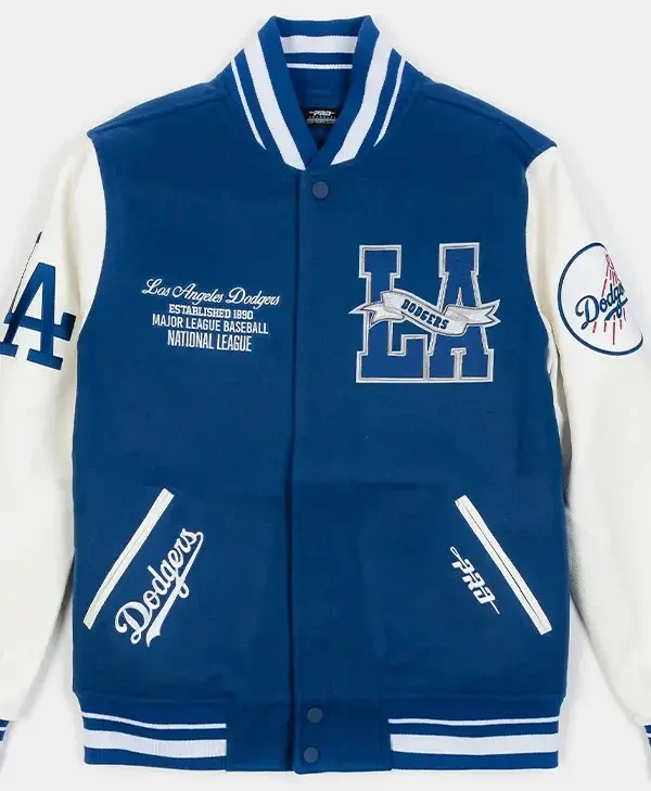 Los Angeles Dodgers Pennants Varsity Jacket