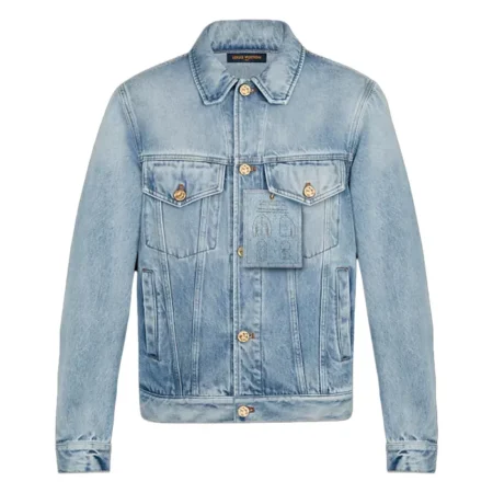 Louis Vuitton Jean Jacket back