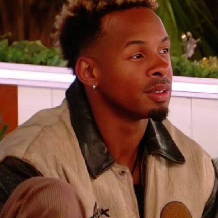 Love Island Uk All Stars S3 Konnor Ewudzi Leather Jacket