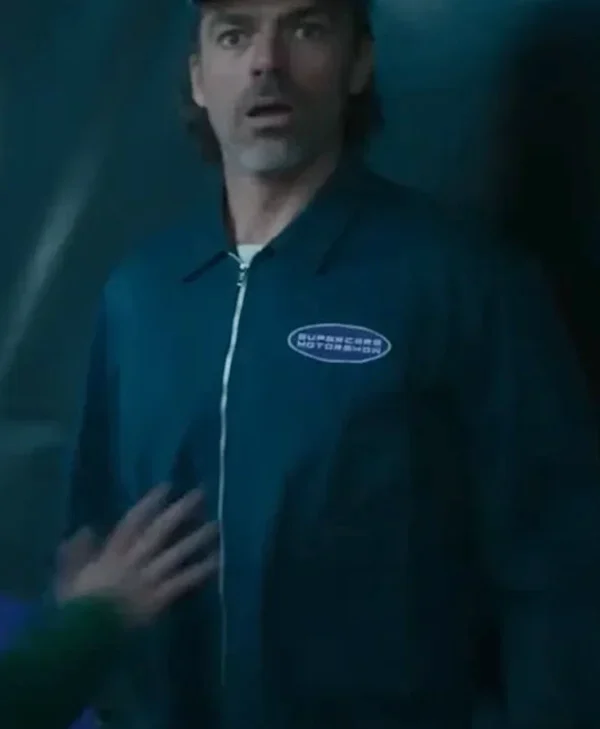 Luca Argentero Motorvalley Blue Jacket